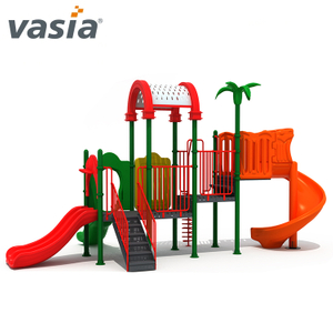 Venta caliente Estructuras de juego al aire libre Equipo de juegos de plástico