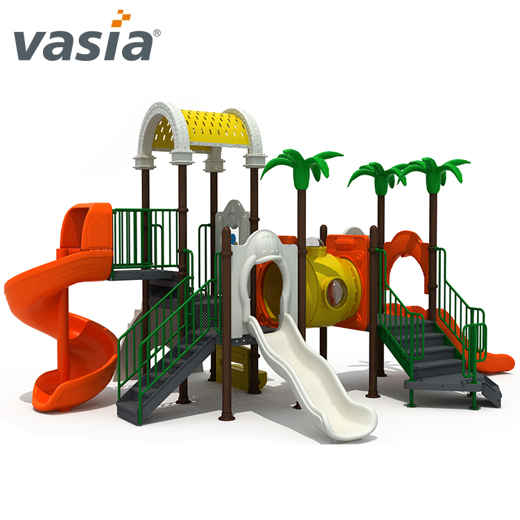 Estructuras comerciales de preescolar para juegos al aire libre Gimnasio de plástico Equipo para juegos infantiles